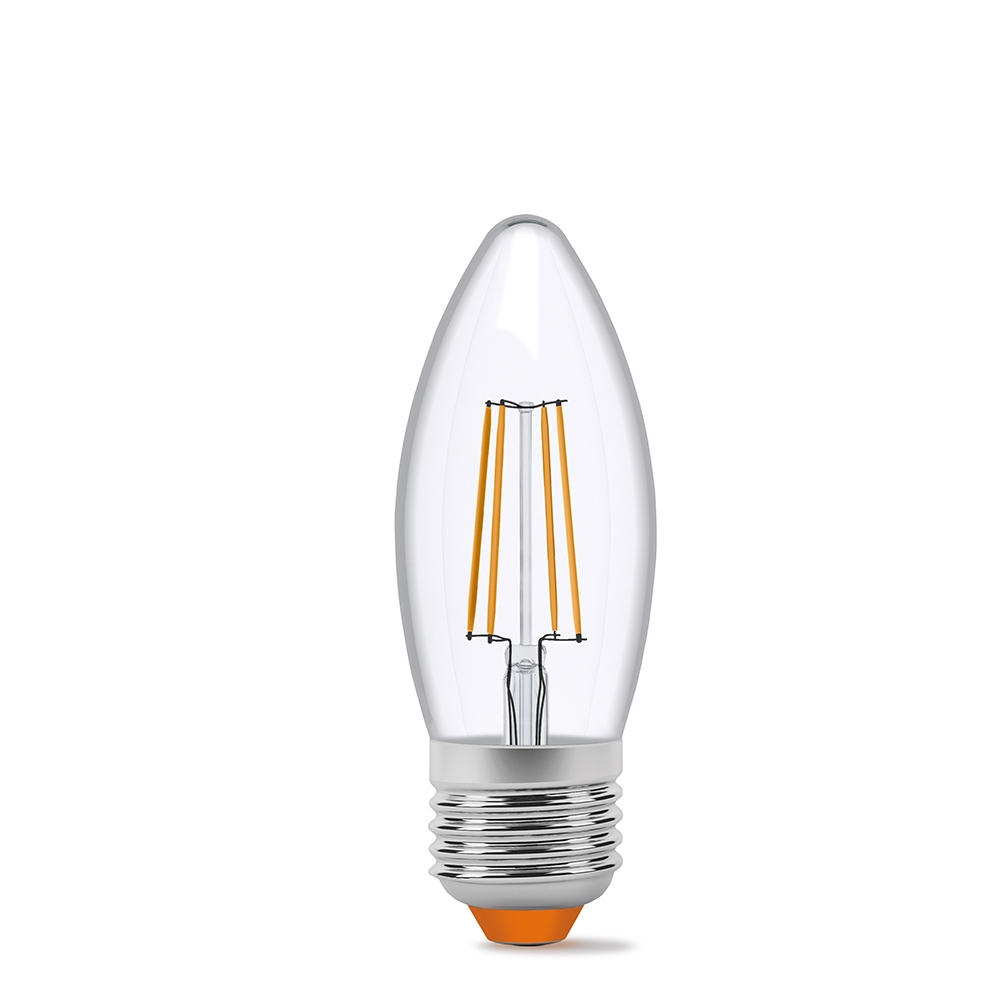 LED лампа VIDEX Filament C37F 4W E27 4100K