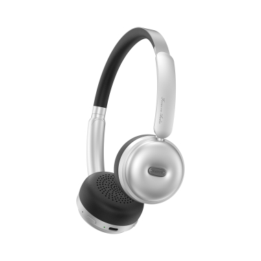 Навушники накладні бездротові HAVIT H616BT "VINTAGE 01H" Silver - фото №3