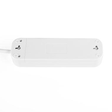 Подовжувач мережевий із заземленням 4 гнізда 3м (3x1.5мм) білий TITANUM STANDARD - фото №2