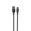 Кабель USB - USB-C HAVIT CB307C 3A 1м Black - photo №2
