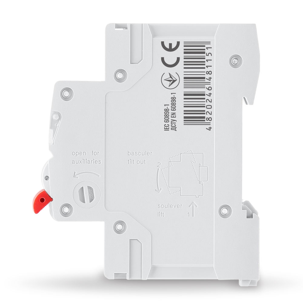Автоматичний вимикач RS4 1п 40А С 4,5кА VIDEX RESIST