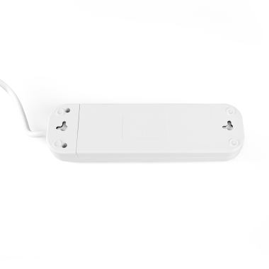 Подовжувач мережевий без заземлення 4 гнізда 3м (2x1мм) білий TITANUM STANDARD - фото №2