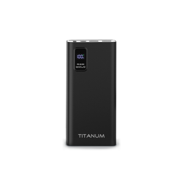 Power Bank TITANUM 727S 20000mAh 22.5W Black - photo №2