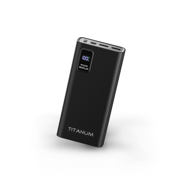 Power Bank TITANUM 727S 20000mAh 22.5W Black - photo №3