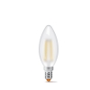 LED лампа VIDEX Filament C37FMD 4W E14 4100K дімерна