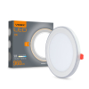 LED Recessed Downlight with decorative ambient light VIDEX DL4R 12W+4W 5000K+2700K 220V - photo 