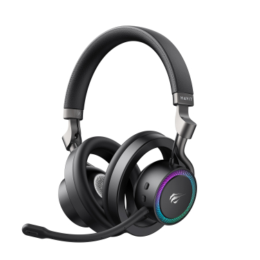 Бездротові ігрові навушники HAVIT Fuxi-H8 Black - фото