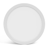 LED світильник круглий VIDEX DL6R 24W 3000K-4000K-6500K White - фото №4