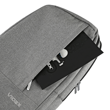 Рюкзак Videx VB-0020 15,6" Gray - фото №8