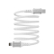 Кабель USB-C - Lightning HAVIT CB6298 PD30W 1м ( магнітний) White - фото
