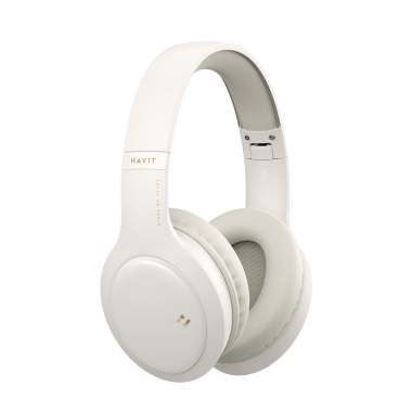 Навушники накладні бездротові HAVIT HV-H633BT Beige - фото №2