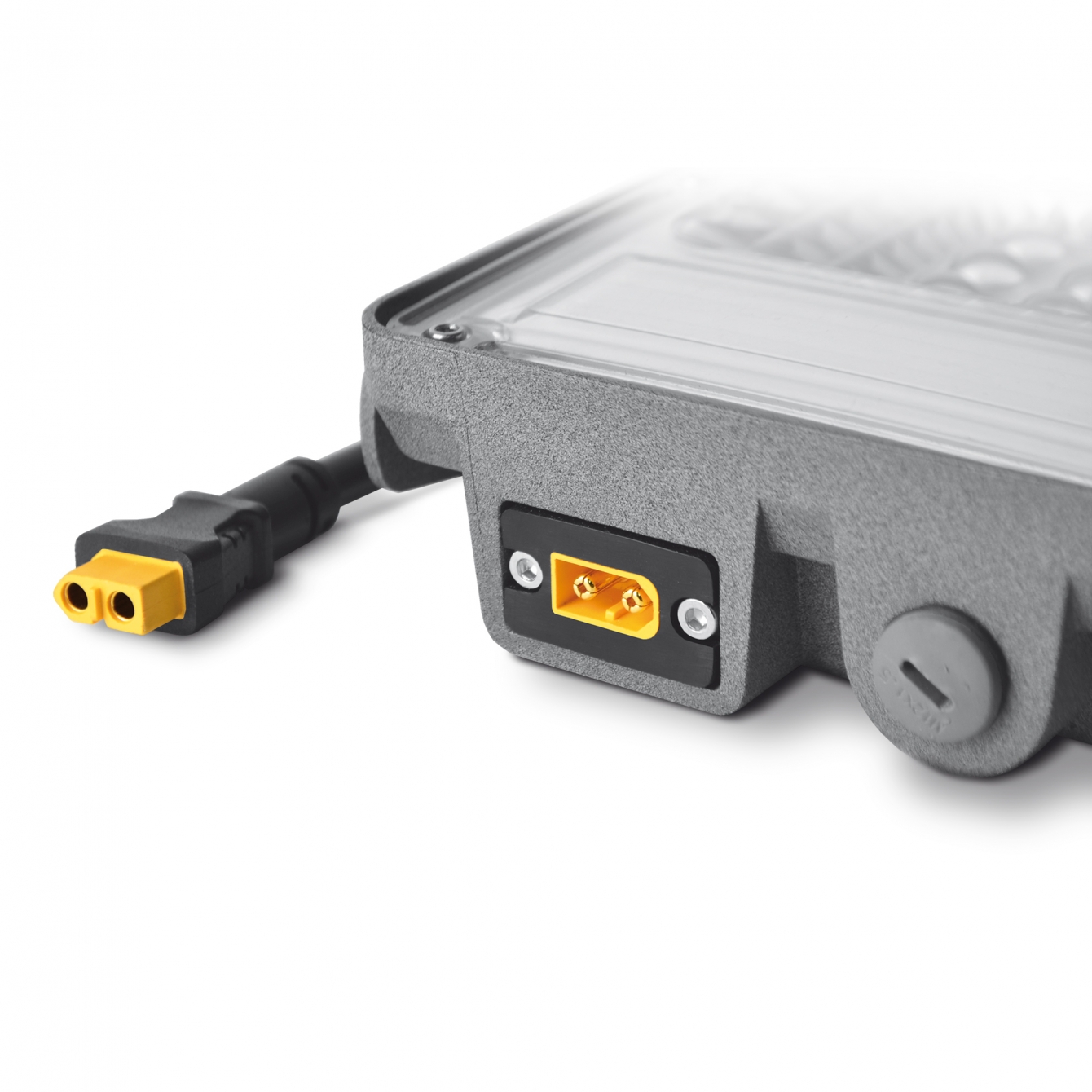 LED прожектор автономний VIDEX 10W 5000K Сенсорний