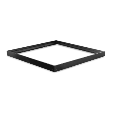 Mounting box for overhead installation of LED panels Black - photo