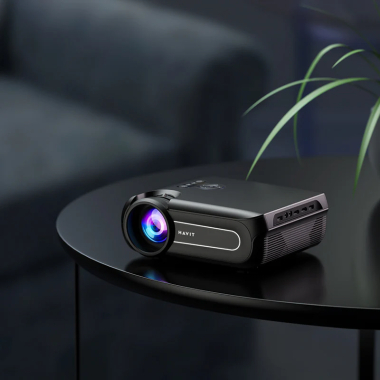 Портативний мультимедійний проектор HAVIT HV-PJ209 Full HD 4.41" LCD - фото №6