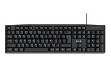 Дротова клавіатура HAVIT HV-KB271 USB Black - photo