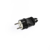 Plug w/grounding straight 16A Black TITANUM STANDARD - photo 