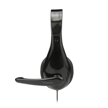 Навушники дротові накладні TITANUM H911A з мікрофоном - фото №3