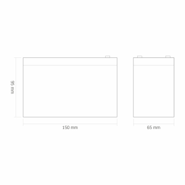 Акумулятор свинцево-кислотний  Videx 6FM7.2 12V/7.2Ah color box 1 - фото №2