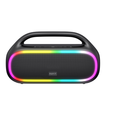 Портативна колонка HAVIT HV-SK862BT 40W RGB Black - фото №4