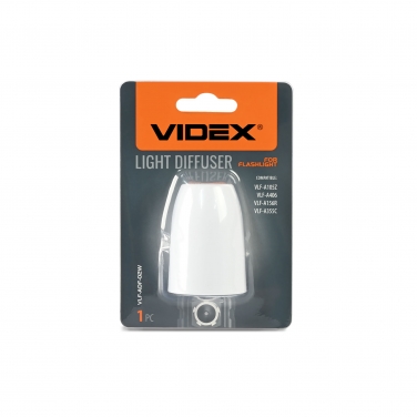 Light diffuser for flashlights VIDEX VLF-ADF-02W
