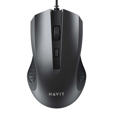 Дротова миша HAVIT HV-MS752 USB (1200 DPI, 4 кл) - фото
