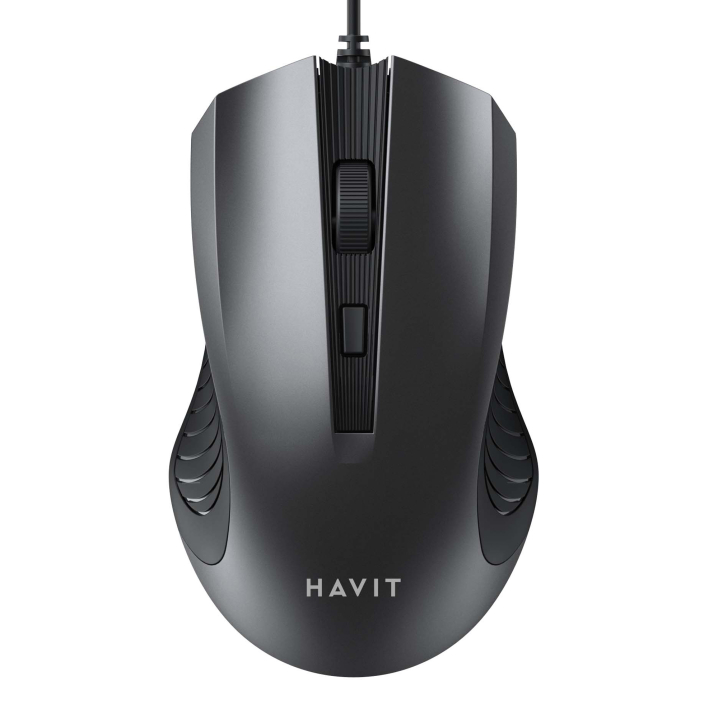 Дротова миша HAVIT HV-MS752 USB (1200 DPI, 4 кл) - фото