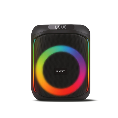Портативна колонка HAVIT SQ146BT 60W RGB Black - фото №2