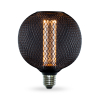 LED лампа VIDEX Filament VL-DBMC125150 4W E27 1800K Black Chainmail style - фото №2