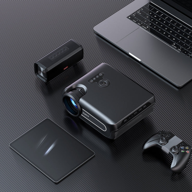 Портативний мультимедійний проектор HAVIT HV-PJ209 Full HD 4.41" LCD - фото №7