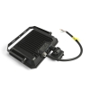 LED прожектор VIDEX F3 50W 5000K з датчиком руху 220V Black (VLE-F3-0505B-S)