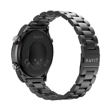 Смарт годинник HAVIT HV-M9030 Ultra IP68 Bluetooth Call Black - фото №5