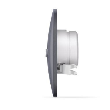 Розетка TV+SAT кінцева чорний графіт VIDEX BINERA - фото №4