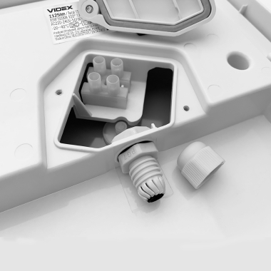 LED lamp ART IP65 square VIDEX 15W 5000K - photo №3