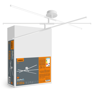 LED світильник стельовий VIDEX CLD013 40W 3000-4000-6000K White - фото