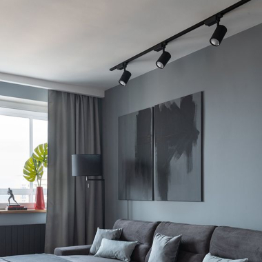 LED світильник трековий VIDEX 30W 4100K чорний - фото №7