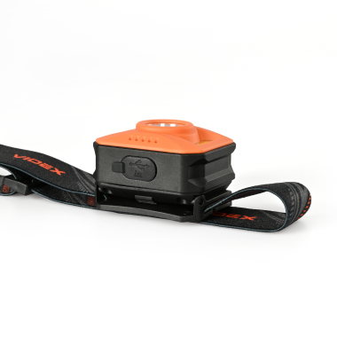 Налобний світлодіодний ліхтарик VIDEX VLF-H085-OR 400Lm 5000K - фото №12