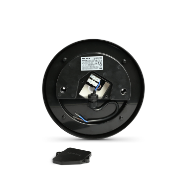 LED світильник ART IP65 круглий VIDEX VLE-BHFR-155B 15W 5000K Black - фото №3