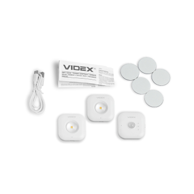 Набір LED Світильників акумуляторних з датчиком руху VIDEX VL-NL075-21 - фото №10