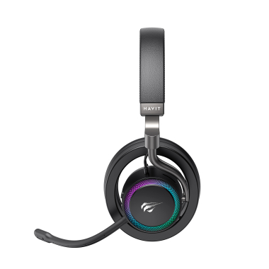 Бездротові ігрові навушники HAVIT Fuxi-H8 Black - фото №4