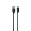 Кабель USB - USB-C HAVIT CB302C 3A 1м Black - фото 