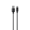 Кабель USB - USB-C HAVIT CB302C 3A 1м Black - фото