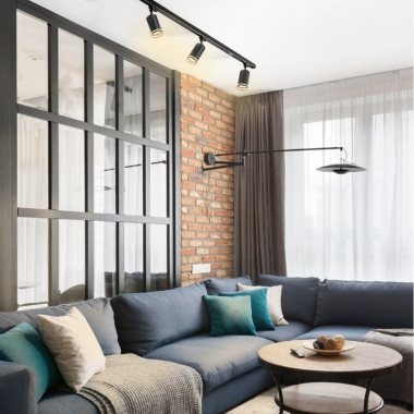 Світильник VIDEX під лампу GU10 SPF05C трековий чорний - фото №3