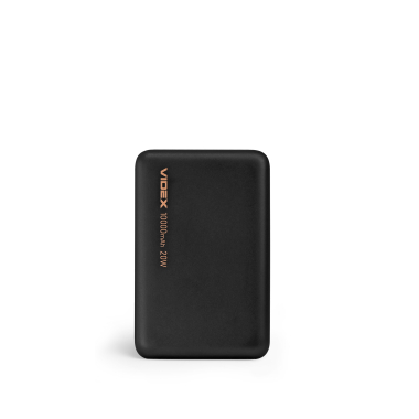 Повербанк з бездротовою зарядкою 10000mAh VIDEX VPB-331 PD20W Black - photo №2