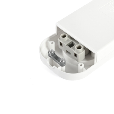 Extension Socket without grounding 2 outlets White TITANUM STANDARD - photo №3