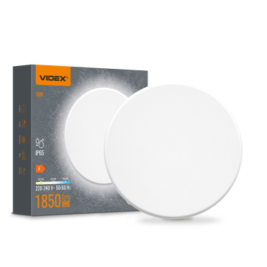 LED світильник настінний IP65 VIDEX WL03 18W 3000K-4000K-6500K White - фото