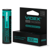 Акумулятор Videx літій-іонний 18650-P (захист) 2800mAh color box/1шт - фото №3
