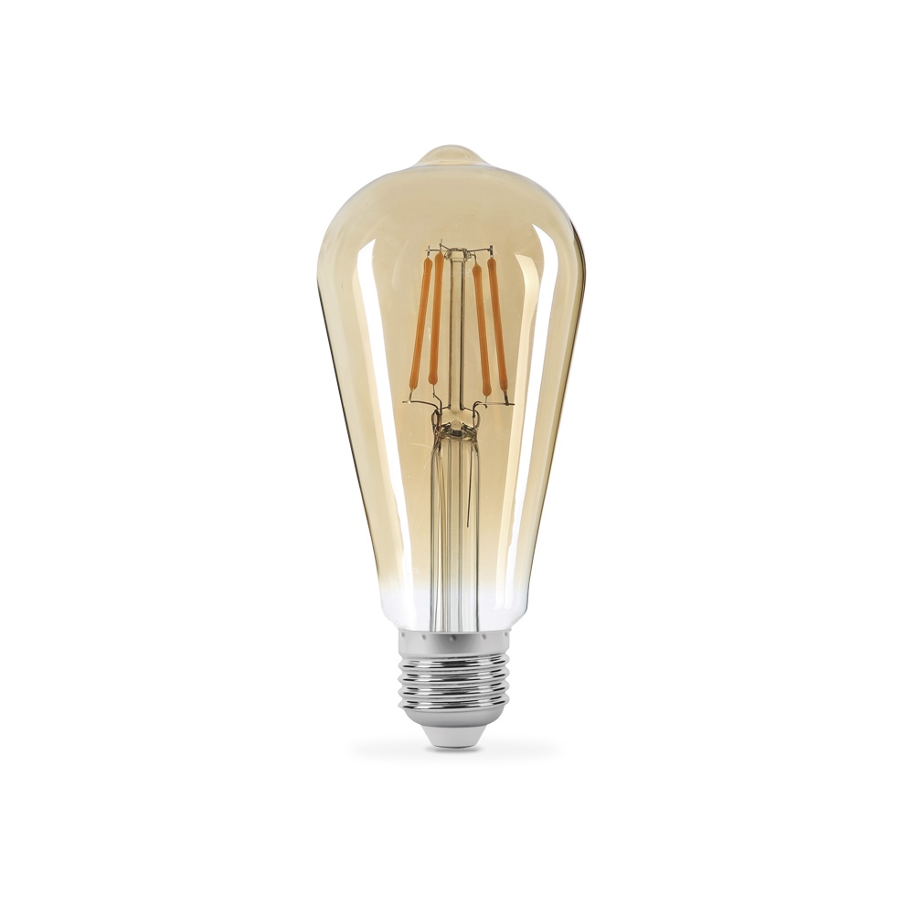 Thin LED filament bulb E27 4W