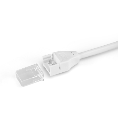 Конектор з кабелем + торцева заглушка для LED стрічки VIDEX VL-LST-CB65-FC02 - фото №2