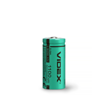 Акумулятор VIDEX Li-ion 18350 (без захисту) 1100mAh bulk/1шт - фото №2