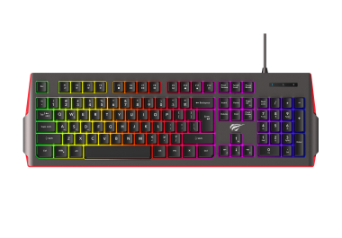 Ігрова клавіатура дротова HAVIT HV-KB866L - фото